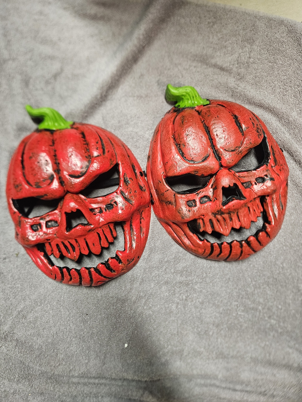 Halloween Scary Pumpkin Skeleton Masks Outdoor Light Cover Decor